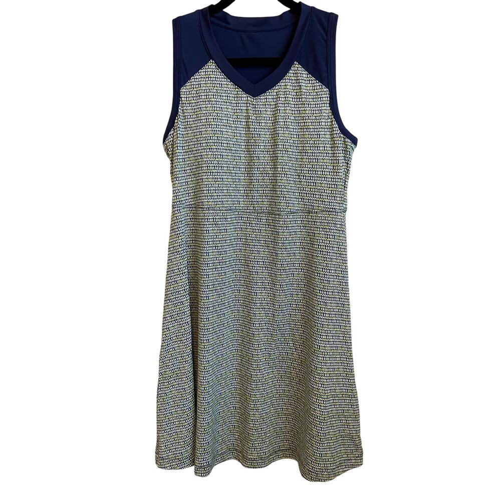 Title Nine Diamalete Dress Blue Size Medium